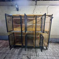قفس فلزی آهنی سفارشی ساخت(جفت کن کبوتر).سگ.گربه