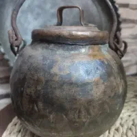 قراچه دیگ دیزی قابلمه مسی سینی مسی قاجاری