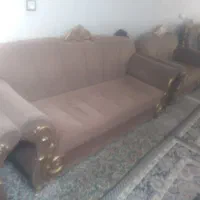 دودسته مبل تاج دار درحد نو به مبلع 40میلیون|مبلمان خانگی و میز عسلی|کرمان, |دیوار