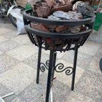 اتشدان به همراه هیزم