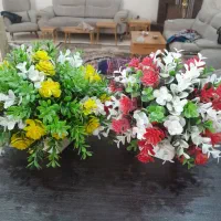 مجموع  ۶ عدد گل مصنوعی  نو عمده  فروش|گل مصنوعی|ملارد, |دیوار