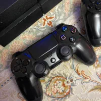 ps4 fat حافظه ۱ترابایت در حد نو ریجن اروپا. ۲ دسته|کنسول، بازی ویدئویی و آنلاین|کرج, ساسانی (قلمستان)|دیوار