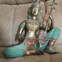 مجسمه برنز تایلندی یک جفت