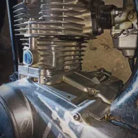 انجین هوندا CG فابریک ژاپن پلمپ .همراه با کاربراتش