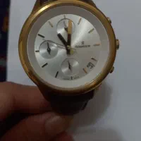 ساعت رومانسون بند چرم قهوه ای.کاملا نو.