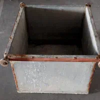 تشت تعویض روغن گالوانیزه