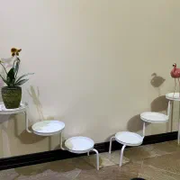 گلدان فلزی ایکیا ترک|صنایع دستی و سایر لوازم تزئینی|قم, سالاریه|دیوار