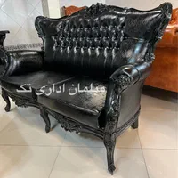 مبلمان کلاسیک اداری٪نیسمت اداری مدل شل مشکی|دفتر کار|چهاردانگه (تهران), |دیوار