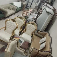 مبل  کوئین فرانسوی ست کامل