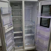 یخچال ساید 34 فوت 2025 اینستا ویو کره ای|یخچال و فریزر|تهران, آبشار تهران (دریاچه)|دیوار