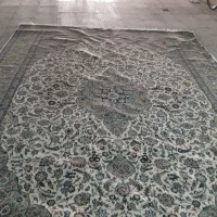 فرش زمینه کرم 12متری