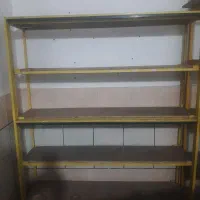 قفسه فلزی سیاروقفسه ام دی اف|کتابخانه، شلف، قفسههای دیواری|کلاله, |دیوار