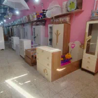 ست چوب سیسمونی طرح درخت کمد تخت