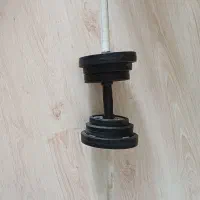 دمبل،،و صفحه وزنه چدنی،،