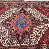 فرش  جفت ۹متری متن کرم زرنق