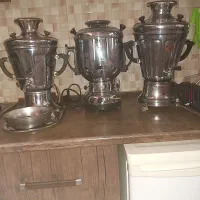 ۳ سمار یکی گازی و دو تا برقی که یکیش پلان میباشد|سماور، چای‌ساز، قهوه‌ساز|تهران, شهرک محلاتی|دیوار