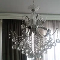 لوستر هشت شاخه کریستال