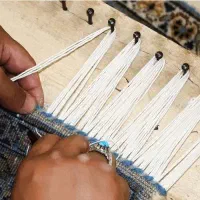 رفوکاری و رنگبرداری فرش درمحل|خدمات پیشه و مهارت|پرند, فاز ۲|دیوار