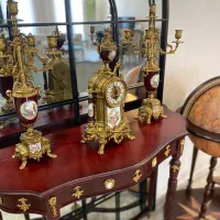 اینه کنسول انتیک فرانسوی لمونژ درحدنو ساعت شمعدان|بوفه، ویترین، کنسول|تهران, حافظیه|دیوار
