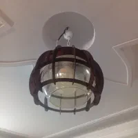 لوستر چوبی