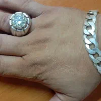 انگشتر موزونایت کلکسیونی  الماس روس سفارشی 50گرمی|جواهرات|تهران, شهرک چیتگر|دیوار