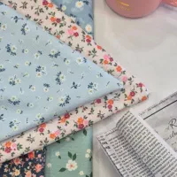 پارچه کبریتی گلدار