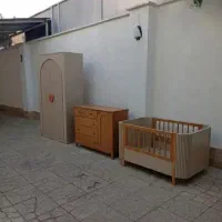 سیسمونی و سرویس خواب چوب اتاق کودک و نوجوان