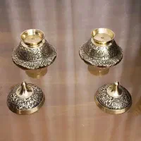 قندان برنزی طاووس (توضیحات بخونید )|ظروف سرو و پذیرایی|تهران, خاک سفید|دیوار