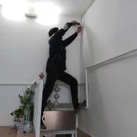 نصاب اصفهان نصب دوربین مداربسته۲۴ ساعته|خدمات پیشه و مهارت|ابریشم, |دیوار