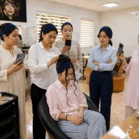 آموزش فردائم با3میلیون/کراتین/ناخن/کوتاهی مو/مدرک