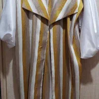 مانتو بلند آستین پفی