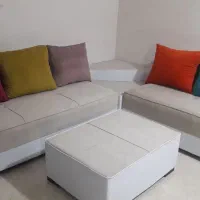 مبل ال راحتی بروز با پارچه های لوکس و خوشرنگ//زیبا|مبلمان خانگی و میز عسلی|تهران, شهرک شریفی|دیوار