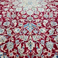 قالی نائین لاکی اصل|فرش|اصفهان, نقش جهان|دیوار