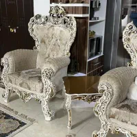 مبل سلطنتی با میز ناهار خوری|مبلمان خانگی و میز عسلی|بجنورد, |دیوار