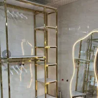 رگال استیل طلایی دو آویز