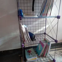 قفسه طوری مشبک کتابخانه
