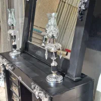 آینه کنسول شمعدان میز