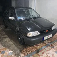 پراید مدل۸۸ یک لکه رنگ دوگانه کارخونه