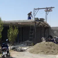 چهار دیواری بنا نیمه کاره صباشهر