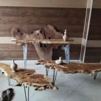 ست جلومبلی و کنسول روستیک