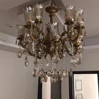 لوستر برنز|لوستر و چراغ آویز|کرج, برغان|دیوار