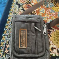 کیف گردنی چرم