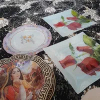 چند عدد میوه خوری و شیرنی خوری