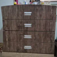 تخت دونفره و درایور و جای کفشی|تخت و سرویس خواب|رشت, معلم|دیوار