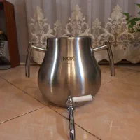 کتری شیردار تمام استیل آلمانی کاملا سالم و درحد نو