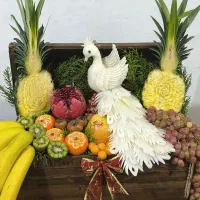 میوه آرایی حکاکی هندوانه یلدا ژله تولدعروسی عقدجشن