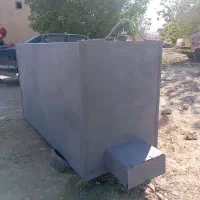 مخزن 2600لیتری با ورق ضخیم قدیمی|مصالح و تجهیزات ساختمان|دوگنبدان, |دیوار