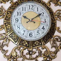 ساعت دیواری برنجی|ساعت دیواری و تزئینی|تهران, خاک سفید|دیوار