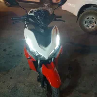 آیروکس ۱۵۵ در حد صفر سند سفید|موتورسیکلت|شیراز, شهرک استقلال|دیوار