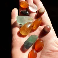 پک ۱۱ عدد سنگهای متنوع|جواهرات|ری, دولتآباد|دیوار